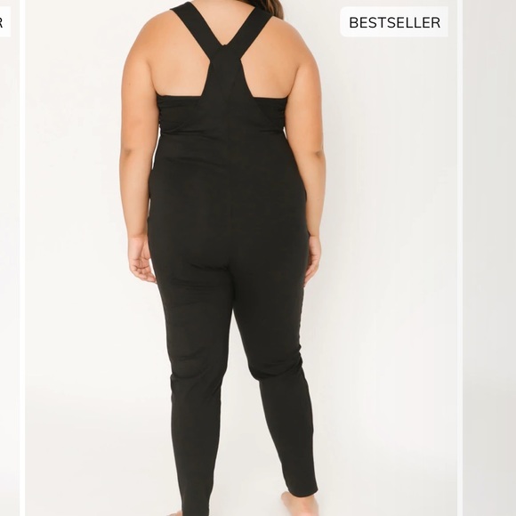 Smash + Tess Romperalls in Midnight Black - Picture 5 of 6